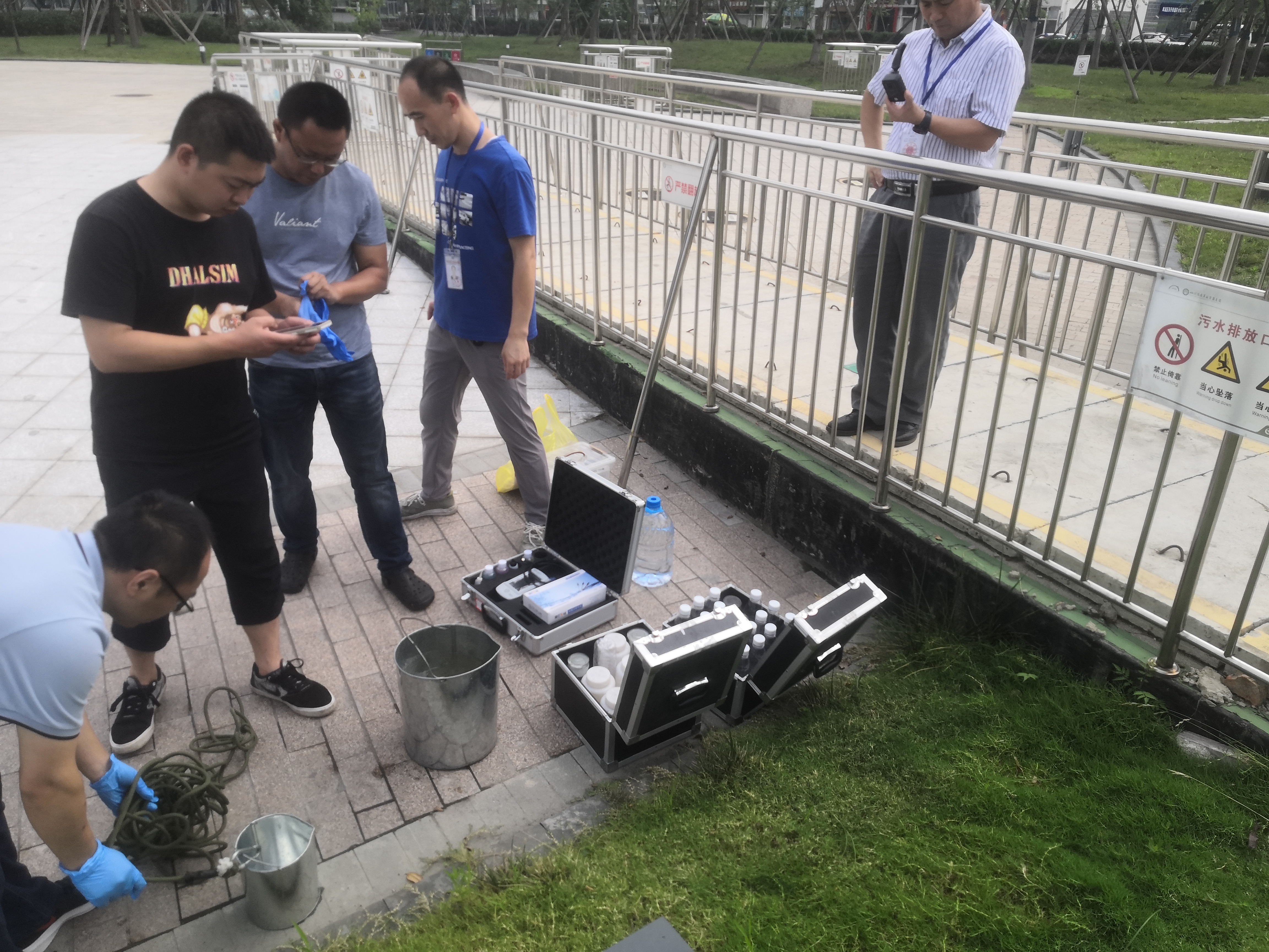 2021年8月6日，四川博水環(huán)保  在雙流空港醫(yī)院污水處理站，開展污水處理站應(yīng)急演練